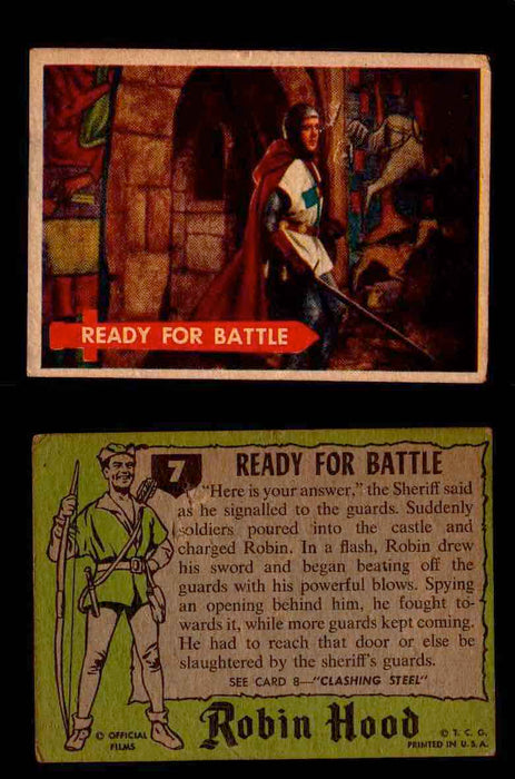 1957 Robin Hood Topps Vintage Trading Cards You Pick Singles #1-60 #7  - TvMovieCards.com
