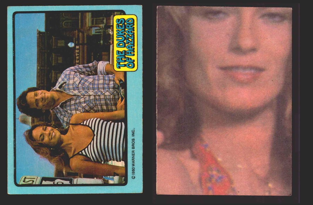 1980 Dukes of Hazzard Vintage Trading Cards You Pick Singles #1-#66 Donruss 7   Daisy and Luke  - TvMovieCards.com