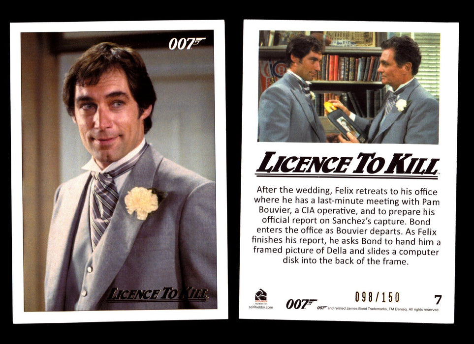 James Bond Classics 2016 Licence To Kill Gold Foil Parallel Card You Pick Single #7  - TvMovieCards.com