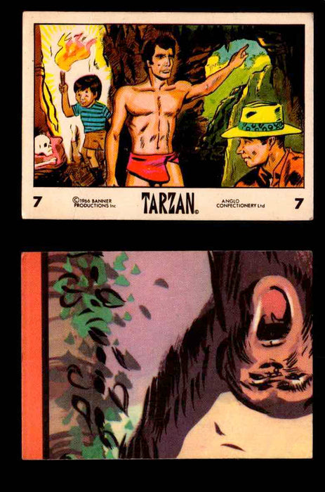 1966 Tarzan Banner Productions Vintage Trading Cards You Pick Singles #1-66 #7  - TvMovieCards.com