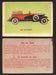 1959 Parkhurst Old Time Cars Vintage Trading Card You Pick Singles #1-64 V339-16 7	1932 Du Pont  - TvMovieCards.com
