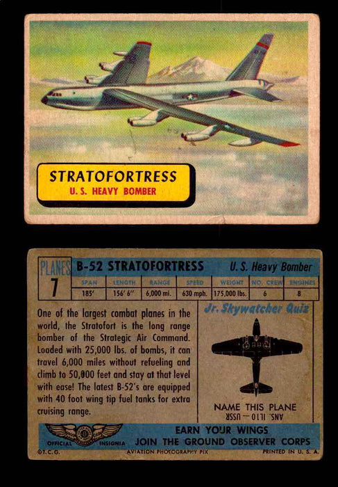 1957 Planes Series I Topps Vintage Card You Pick Singles #1-60 #7  - TvMovieCards.com