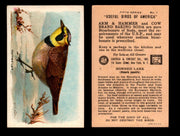 Birds - Useful Birds of America 5th Series You Pick Singles Church & Dwight J-9 #7 Horned Lark  - TvMovieCards.com