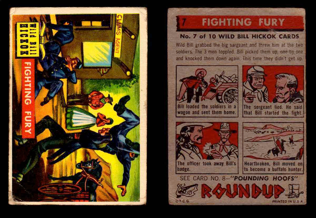 1956 Western Roundup Topps Vintage Trading Cards You Pick Singles #1-80 #7  - TvMovieCards.com