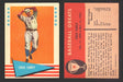 1961 Fleer Baseball Greats Trading Card You Pick Singles #1-#154 VG/EX 80 Fred Toney  - TvMovieCards.com