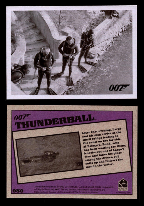 James Bond Archives 2014 Thunderball Throwback You Pick Single Card #1-99 #80  - TvMovieCards.com