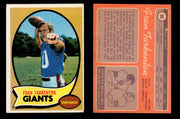 1970 Topps Football Trading Card You Pick Singles #1-#263 G/VG/EX #	80	Fran Tarkenton (HOF)  - TvMovieCards.com