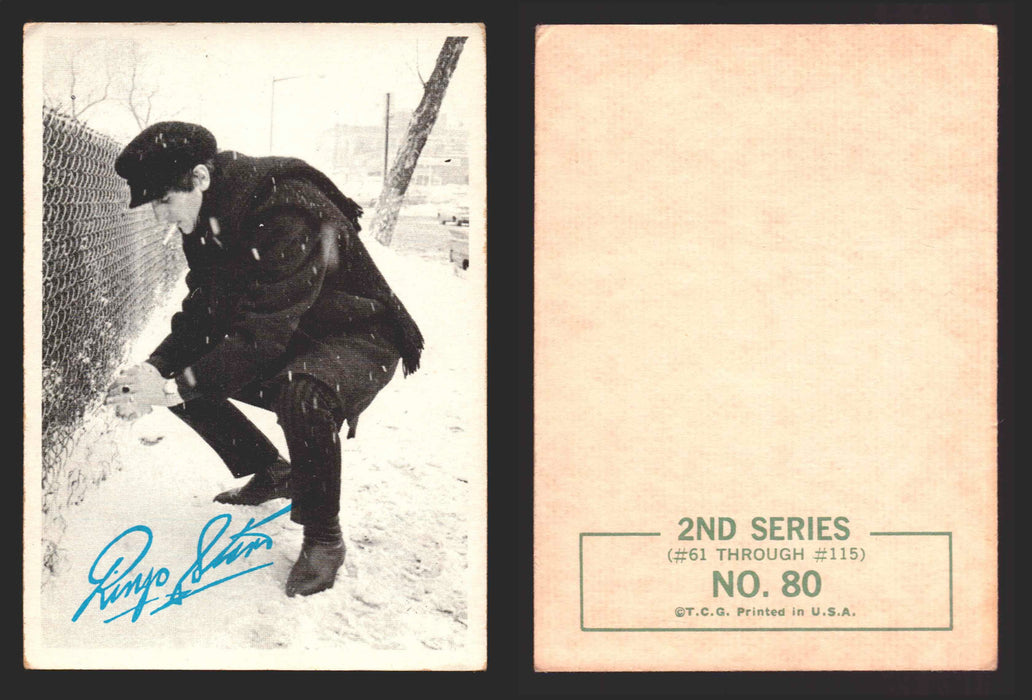 Beatles Series 2 Topps 1964 Vintage Trading Cards You Pick Singles #61-#115 #80  - TvMovieCards.com