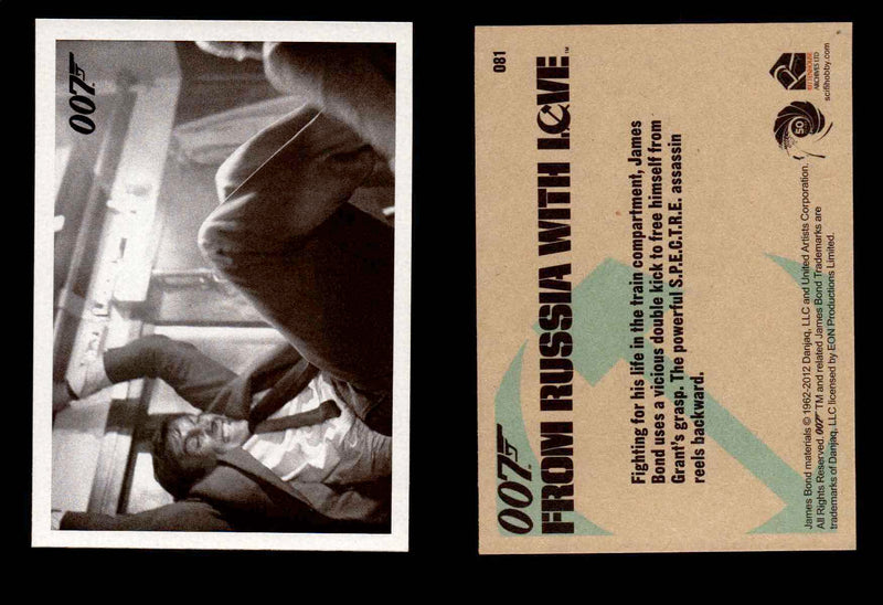 James Bond 50th Anniversary Series Two From Russia with Love Single Cards #1-108 #81  - TvMovieCards.com