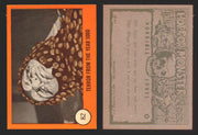 1961 Horror Monsters Series 2 Orange You Pick Trading Card Singles 67-146 NuCard #	 82   Terror from the Year 5000  - TvMovieCards.com