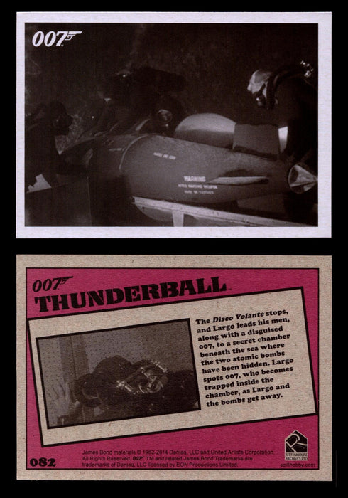 James Bond Archives 2014 Thunderball Throwback You Pick Single Card #1-99 #82  - TvMovieCards.com
