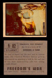 1950 Freedom's War Korea Topps Vintage Trading Cards You Pick Singles #1-100 #82  - TvMovieCards.com