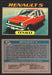 1976 Autos of 1977 Vintage Trading Cards You Pick Singles #1-99 Topps 82   Renault 5  - TvMovieCards.com