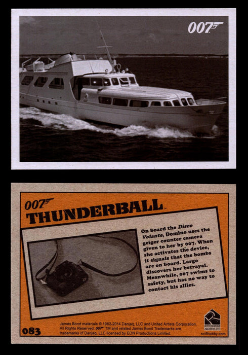 James Bond Archives 2014 Thunderball Throwback You Pick Single Card #1-99 #83  - TvMovieCards.com