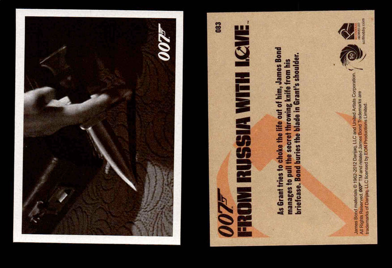 James Bond 50th Anniversary Series Two From Russia with Love Single Cards #1-108 #83  - TvMovieCards.com