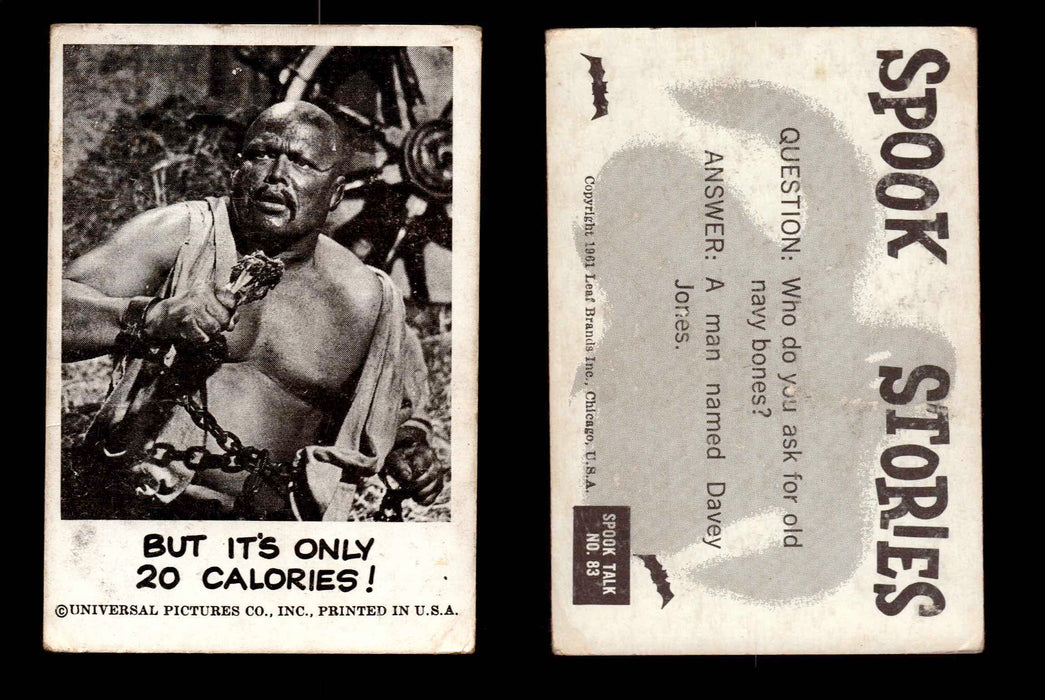 1961 Spook Stories Series 2 Leaf Vintage Trading Cards You Pick Singles #72-#144 #83  - TvMovieCards.com
