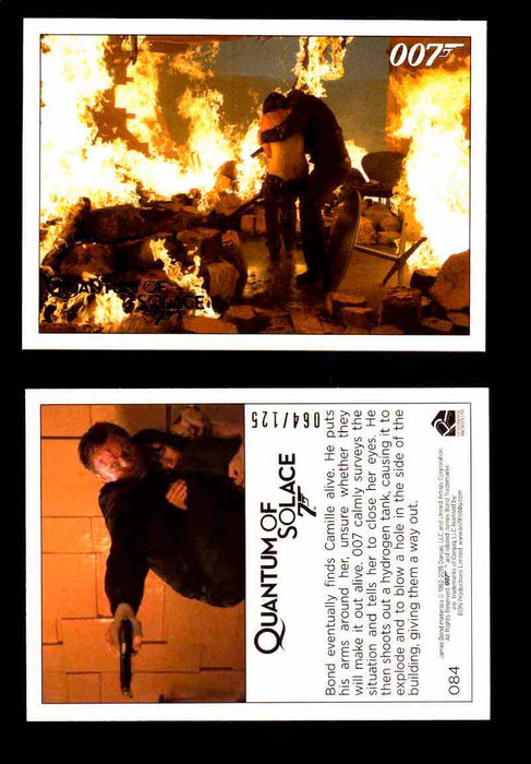 James Bond Archives Quantum of Solace Gold Parallel You Pick Single Cards #1-90 #84  - TvMovieCards.com