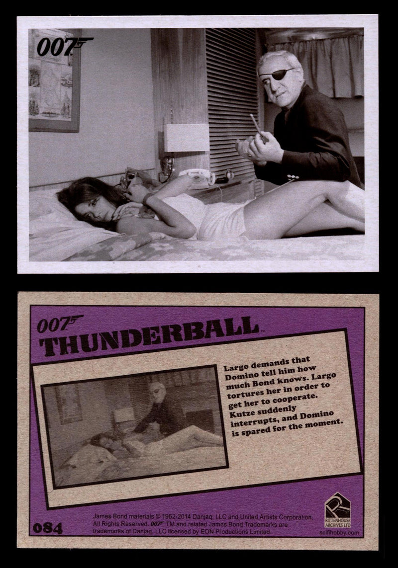 James Bond Archives 2014 Thunderball Throwback You Pick Single Card #1-99 #84  - TvMovieCards.com