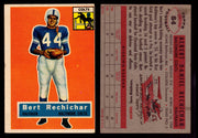 1956 Topps Football Trading Card You Pick Singles #1-#120 VG/EX #	84	Bert Rechichar  - TvMovieCards.com
