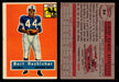 1956 Topps Football Trading Card You Pick Singles #1-#120 VG/EX #	84	Bert Rechichar  - TvMovieCards.com