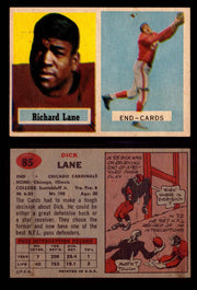 1957 Topps Football Trading Card You Pick Singles #1-#154 VG/EX #	85	Dick Lane (R) (HOF)  - TvMovieCards.com