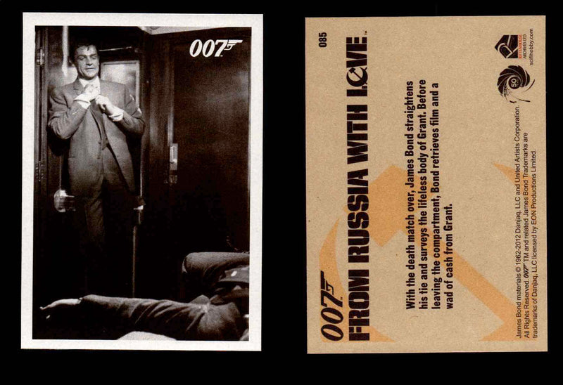James Bond 50th Anniversary Series Two From Russia with Love Single Cards #1-108 #85  - TvMovieCards.com