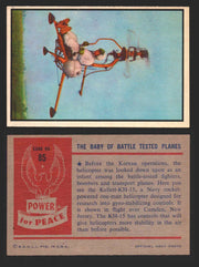 1954 Power For Peace Vintage Trading Cards You Pick Singles #1-96 85   The Baby Of Battle Tested Planes  - TvMovieCards.com