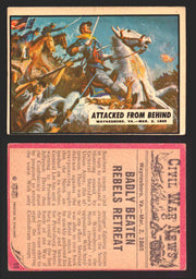 Civil War News Vintage Trading Cards A&BC Gum You Pick Singles #1-88 1965 85   Attacked from Behind  - TvMovieCards.com