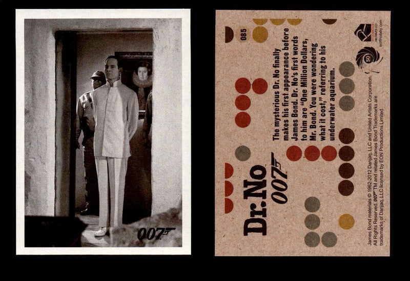 James Bond 50th Anniversary Series Two Dr. No You Pick Single Cards #1-108 #85  - TvMovieCards.com
