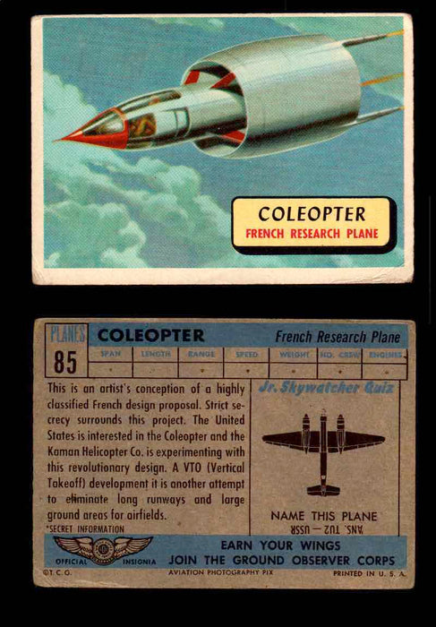 1957 Planes Series II Topps Vintage Card You Pick Singles #61-120 #85  - TvMovieCards.com