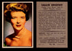 1953 Bowman NBC TV & Radio Stars Vintage Trading Card You Pick Singles #1-96 #86 Sallie Brophy  - TvMovieCards.com