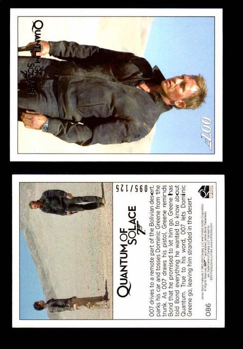 James Bond Archives Quantum of Solace Gold Parallel You Pick Single Cards #1-90 #86  - TvMovieCards.com