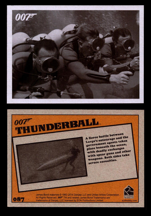 James Bond Archives 2014 Thunderball Throwback You Pick Single Card #1-99 #87  - TvMovieCards.com