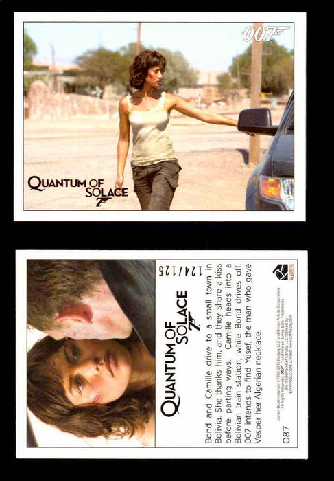 James Bond Archives Quantum of Solace Gold Parallel You Pick Single Cards #1-90 #87  - TvMovieCards.com
