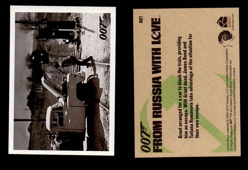 James Bond 50th Anniversary Series Two From Russia with Love Single Cards #1-108 #87  - TvMovieCards.com