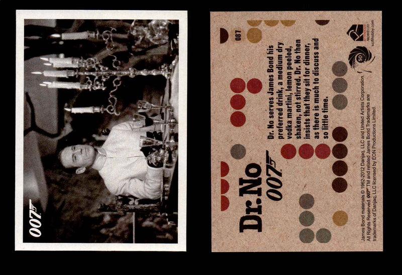 James Bond 50th Anniversary Series Two Dr. No You Pick Single Cards #1-108 #87  - TvMovieCards.com