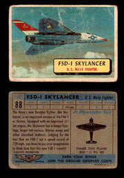 1957 Planes Series II Topps Vintage Card You Pick Singles #61-120 #88  - TvMovieCards.com