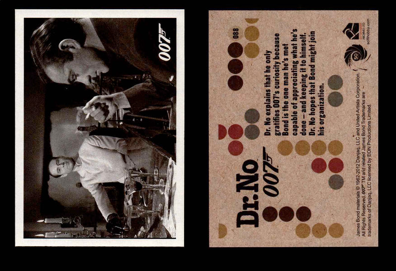 James Bond 50th Anniversary Series Two Dr. No You Pick Single Cards #1-108 #88  - TvMovieCards.com