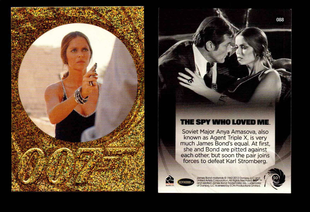 James Bond 50th Anniversary Series Two Gold Parallel Chase Card Singles #2-198 #88  - TvMovieCards.com
