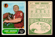 1968 Topps Football Trading Card You Pick Singles #1-#219 G/VG/EX #	88	Sonny Jurgensen (HOF)  - TvMovieCards.com