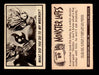 1966 Monster Laffs Midgee Vintage Trading Card You Pick Singles #1-108 Horror #89  - TvMovieCards.com