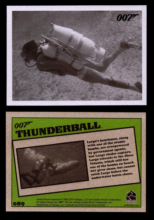 James Bond Archives 2014 Thunderball Throwback You Pick Single Card #1-99 #89  - TvMovieCards.com