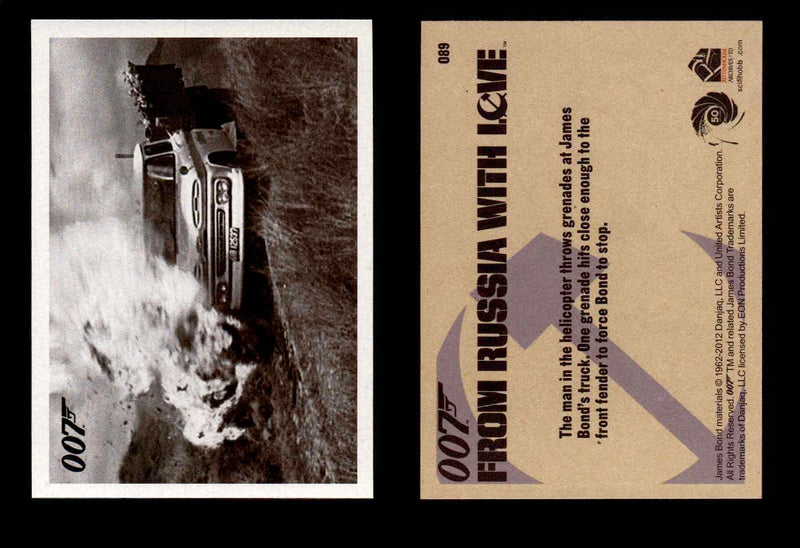 James Bond 50th Anniversary Series Two From Russia with Love Single Cards #1-108 #89  - TvMovieCards.com