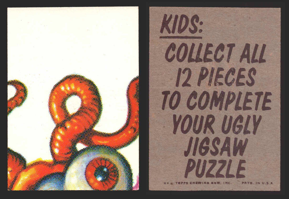 1973-74 Ugly Stickers Tan Back Puzzle Trading Card You Pick Singles #1-12 Topps #8  - TvMovieCards.com