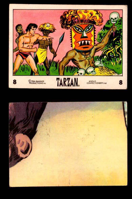 1966 Tarzan Banner Productions Vintage Trading Cards You Pick Singles #1-66 #8  - TvMovieCards.com