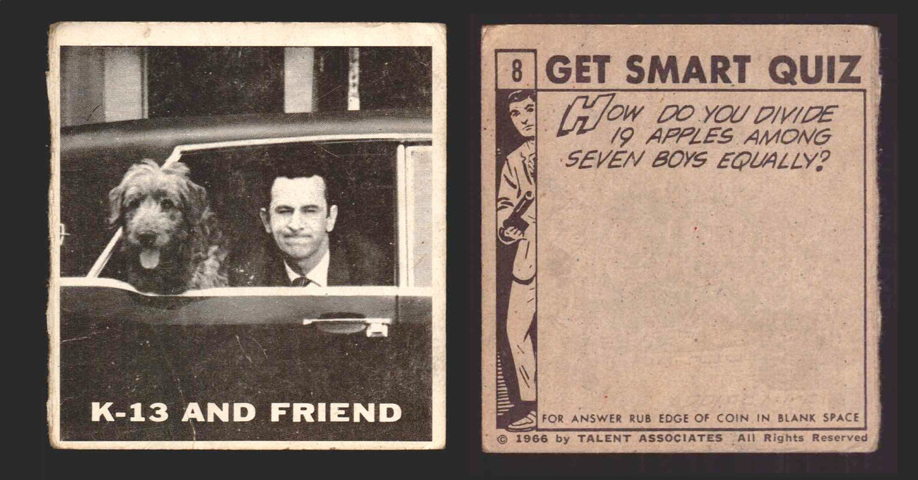 1966 Get Smart Vintage Trading Cards You Pick Singles #1-66 OPC O-PEE-CHEE #8  - TvMovieCards.com