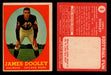 1958 Topps Football Trading Card You Pick Singles #1-#132 VG/EX #	8	James Dooley  - TvMovieCards.com