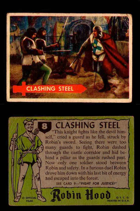 1957 Robin Hood Topps Vintage Trading Cards You Pick Singles #1-60 #8  - TvMovieCards.com