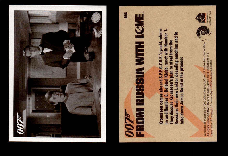 James Bond 50th Anniversary Series Two From Russia with Love Single Cards #1-65 #8  - TvMovieCards.com