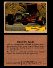 Kustom Cars - Series 1 George Barris 1975 Fleer Sticker Vintage Cards You Pick S #21 Richshaw Buggy Variant  - TvMovieCards.com